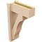 Ekena Millwork 5 1/2-in W x 12-in D x 20-in H Balboa Block Rough Cedar Woodgrain TimberThane Outlooker, Primed Tan OUTUR055X12X20BOA44RCPR - alternate 6